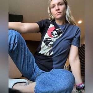 Handmade yin yang t shirt